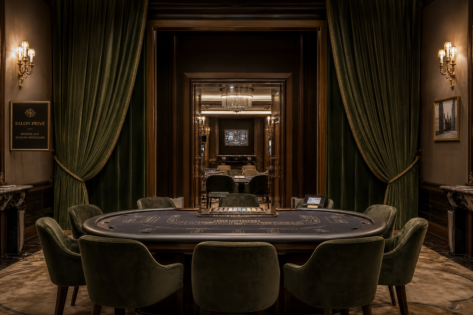 Salon VIP privé du casino GoldenFete